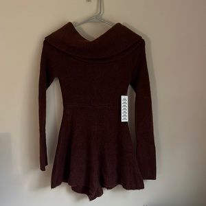 super soft knitted sweater romper